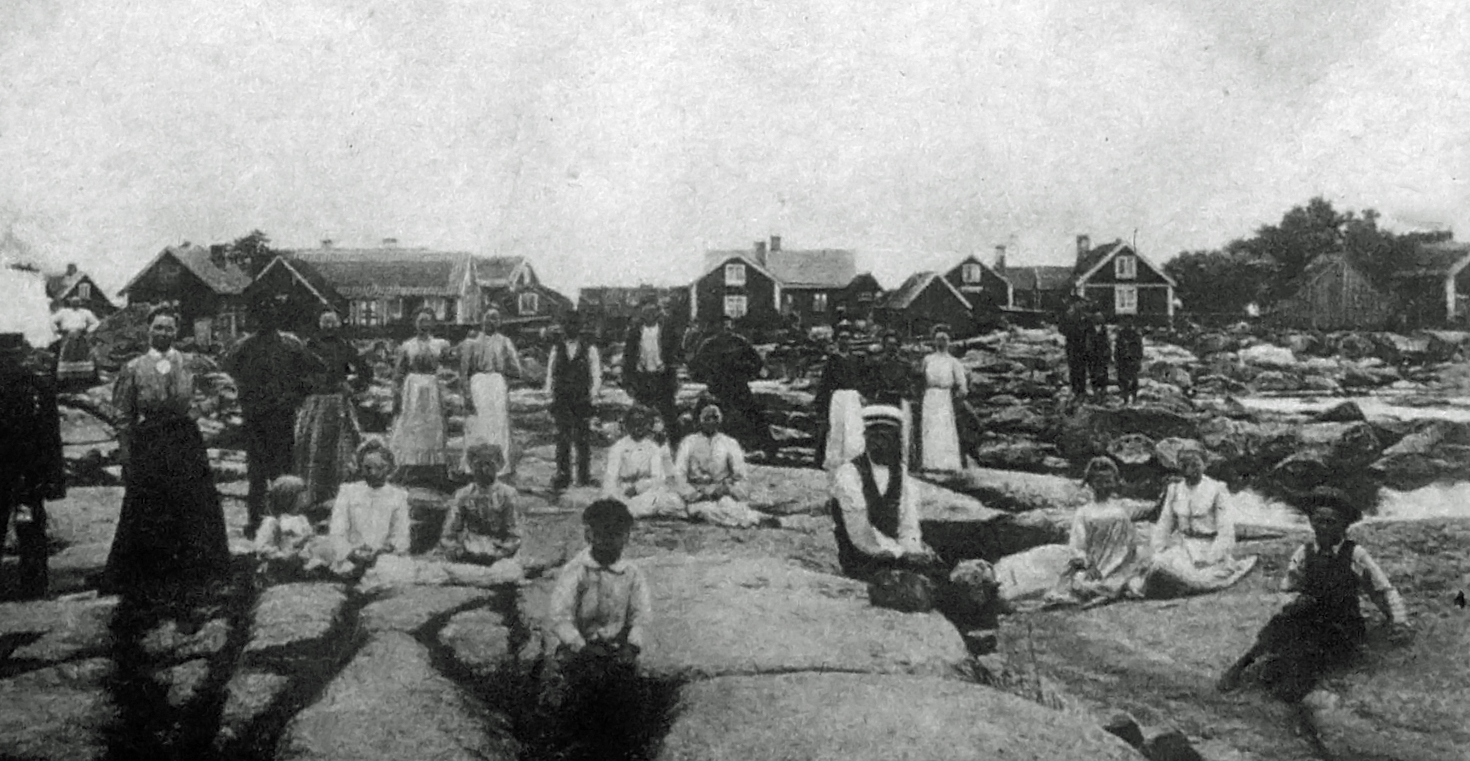 
Bild frÃ¥n UngskÃ¤r, tagen senast 1906. Fotot Ã¤gs av Mia Petersson.