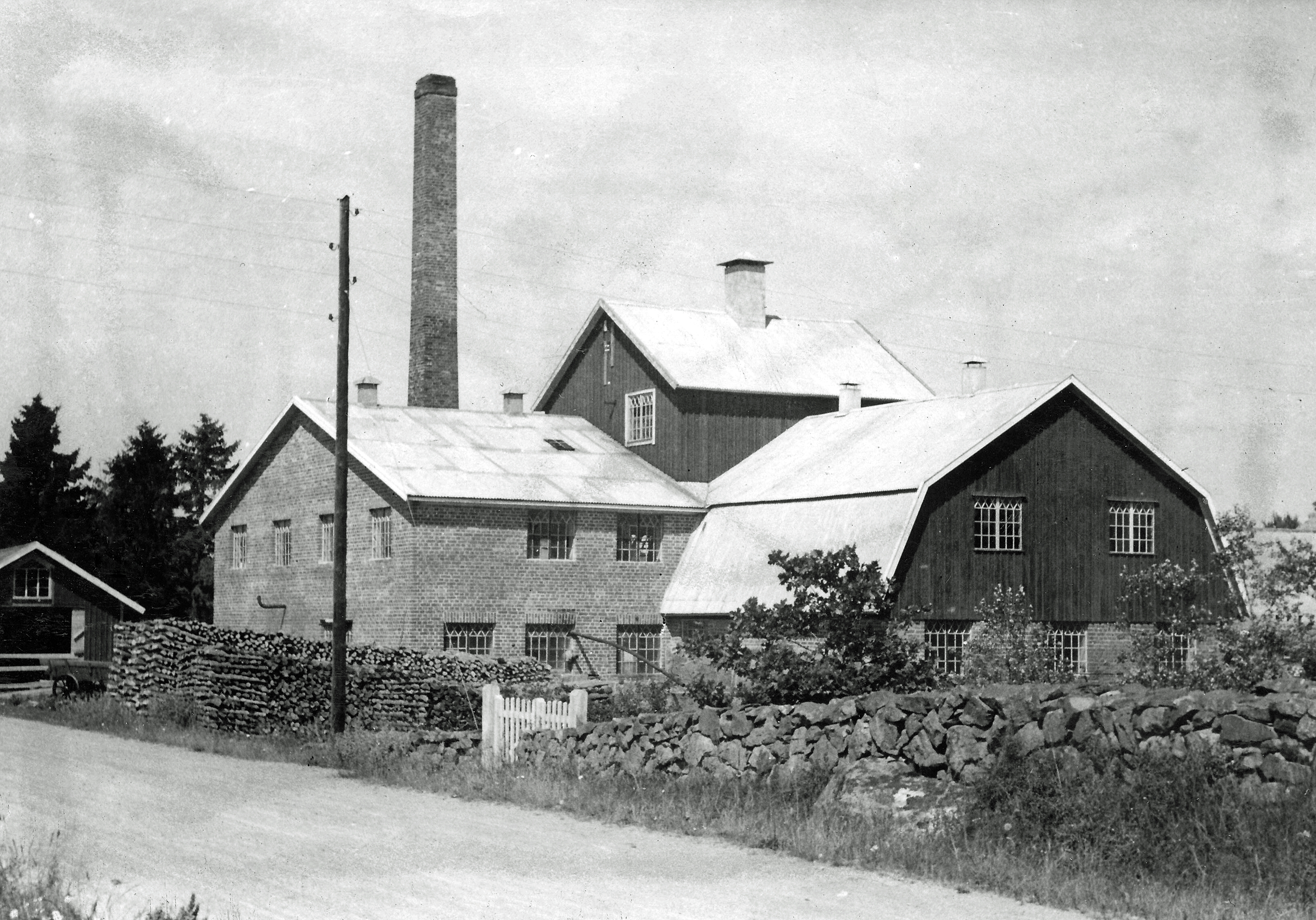 StÃ¤rkelsefabriken i Gisslevik. Fotot Ã¤gs av Kerstin Petersson, Torhamn

